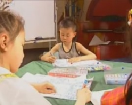 小不点学绘画之过生日