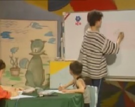 小不点学绘画之开心的事儿来赛跑