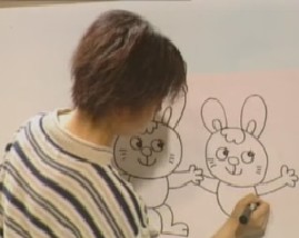 小不点学绘画之树林里的小兔