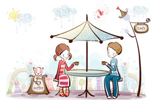 手绘POP海报餐馆类