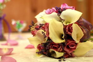 商务礼仪插花办公室插花