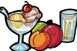 手绘POP海报饮品类