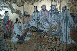 竹林七贤真假绝交