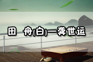 田  舟(白)——龚世运