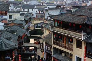 江西婺源“小桥流水人家”李坑村