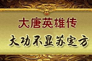 大唐英雄传大功不显苏定方