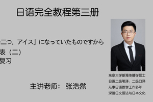 第四课 「コーヒー二つ、アイス」になっていたものですから 模块（四）单词表（二） 模块（五）语法复习