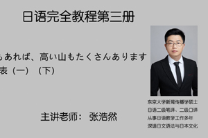 第五课 湖や海もあれば、高い山もたくさんあります 模块（一）单词表（一）（下）