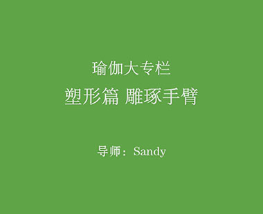 塑形篇 雕琢手臂