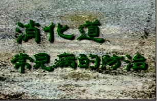 消化道常见病的防治