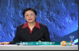 财产不等于遗产