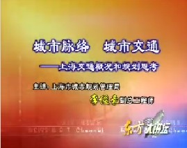 城市脉络 城市交通-上海交通概括和规划思考