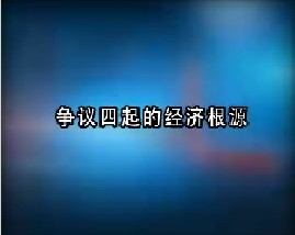 争议四起的经济根源