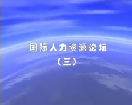 国际人力资源论坛（三）
