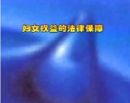 妇女权益的法律保障（一）