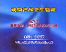 动物产品卫生检验（六）