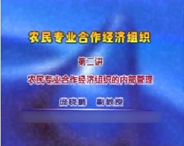 农民专业合作经济组织（二）