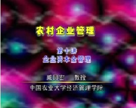 农村企业管理（十）