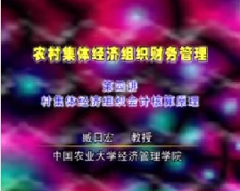 农村集体经济组织财务管理（四）