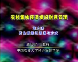 农村集体经济组织财务管理（九）