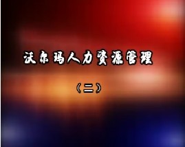 沃尔玛人力资源管理（二）