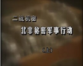 二战机密-北非秘密军事行动（上）