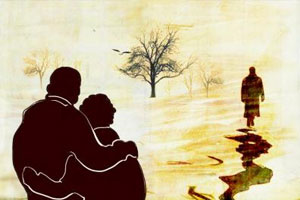 埋在门前的儿子