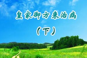 皇家御方来治病（下）