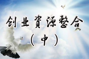 创业资源整合（中）