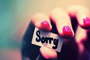 姗姗来迟的道歉