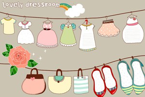 漫画课程穿衣服