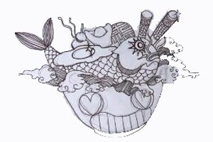 创意速写创作手法土豆变薯条（上）