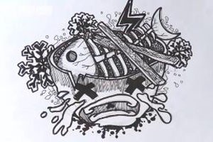 创意速写创作手法土豆变薯条（下）