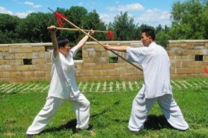 三段太极枪三段太极枪分解教学