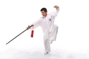 《太极花样组合之三》太极组合剑第二 三 四段讲解