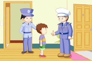有人在撬门