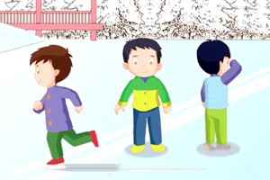 掉进冰窟窿