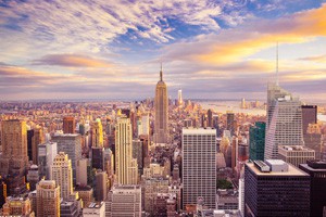 纽约高耸的自由与梦想