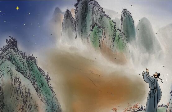 我爱学诗词浪淘沙（刘禹锡）